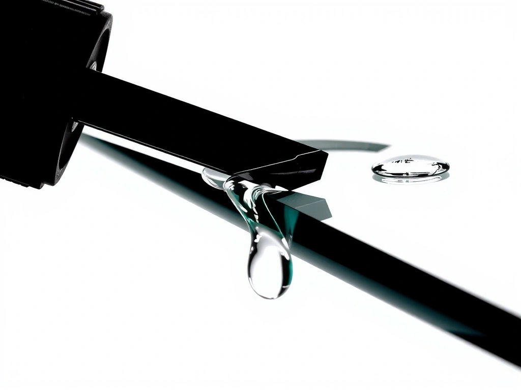 Técnica de cuchilla en cristal